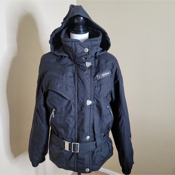 Vintage Descente Ski Jacket, Size 8US, Women's Coat, Black, Water-Resistant RARE - Picture 16 of 16